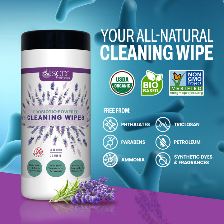 probiotics cleaning wipes