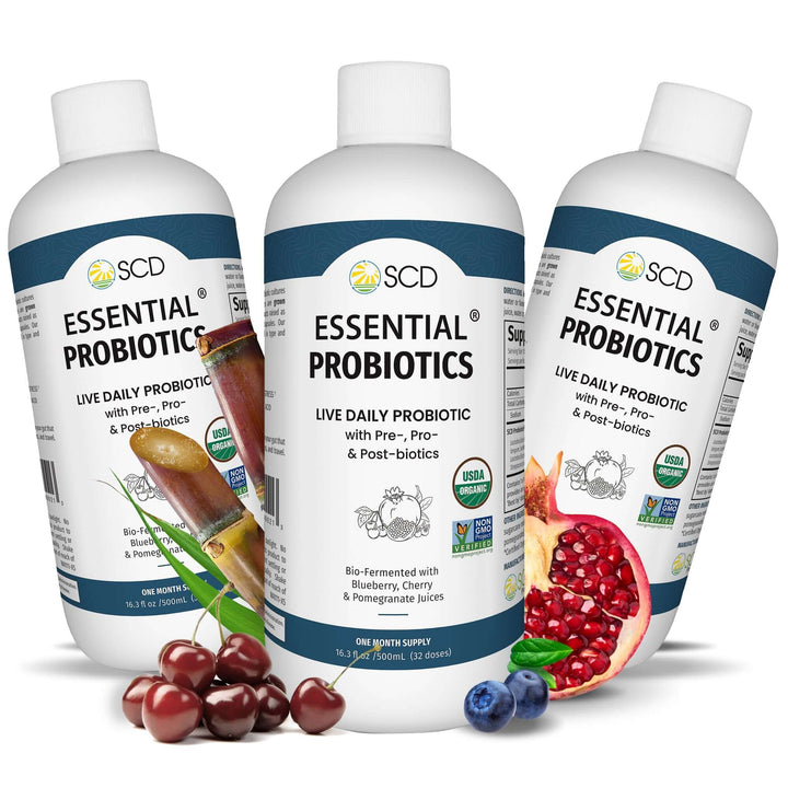 SCD Essential Probiotics - Liquid Probiotic Supplement SCD Essential Probiotics - Liquid Probiotic Supplement