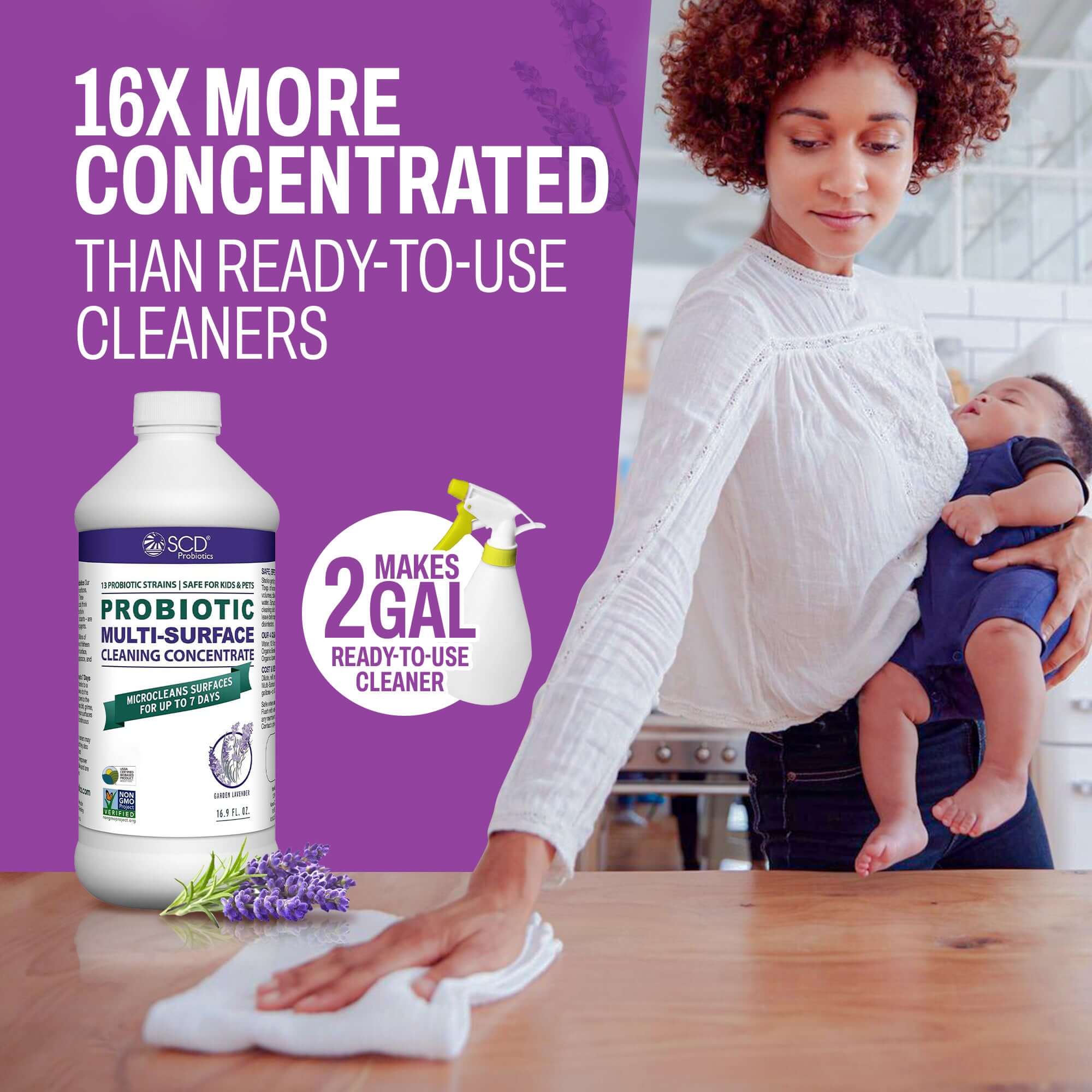 All-Purpose Cleaning Concentrate - Lavender 16.9 oz