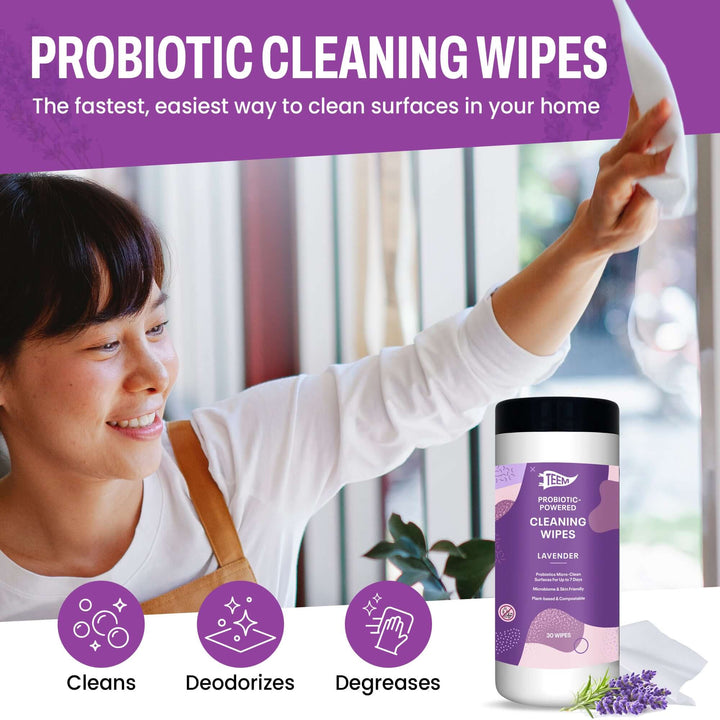 Teem Cleaning Wipes Lavender