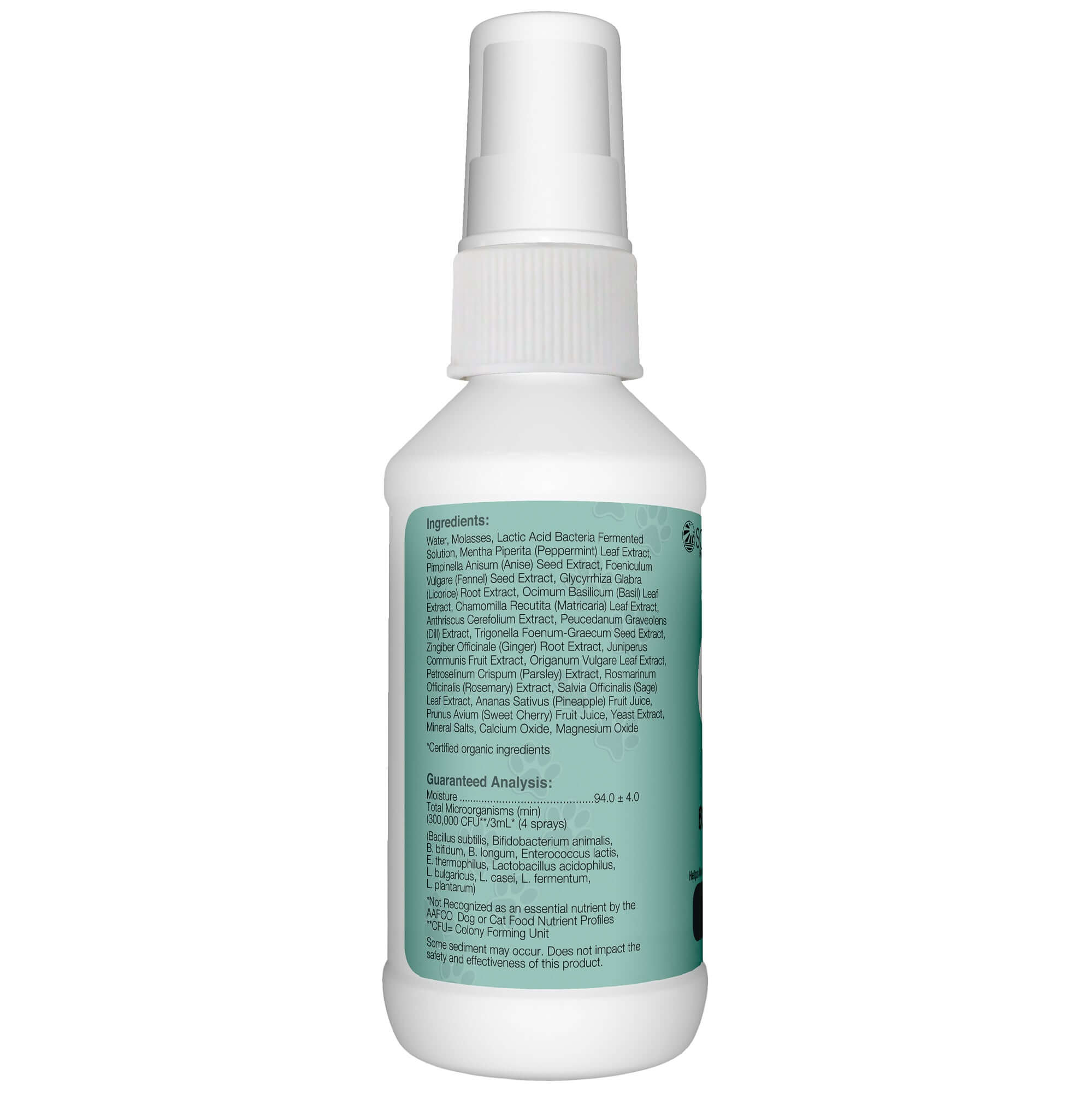 SCD Probiotics Breath Spray for Dogs with Live Probiotics