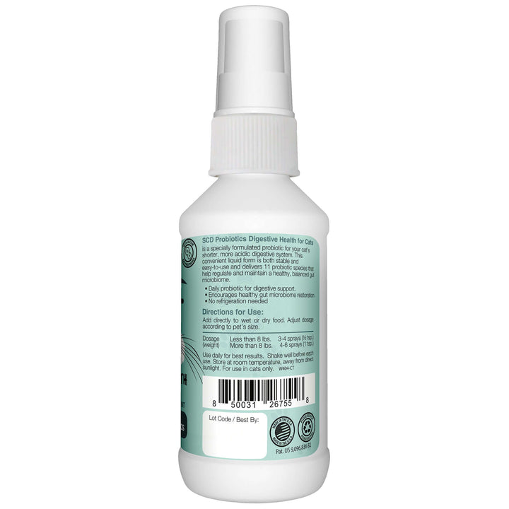 SCD Digestive Health for Cats Side 1