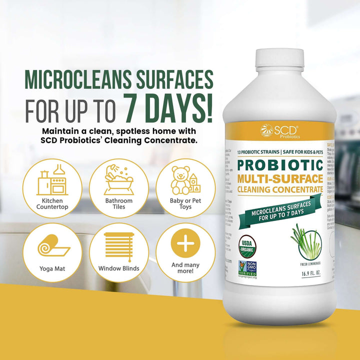 SCD Probiotic All-Purpose Cleaning Concentrate