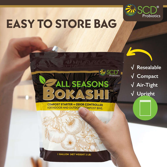 All Seasons Bokashi Compost Starter, Accelerator & Odor Neutralizer